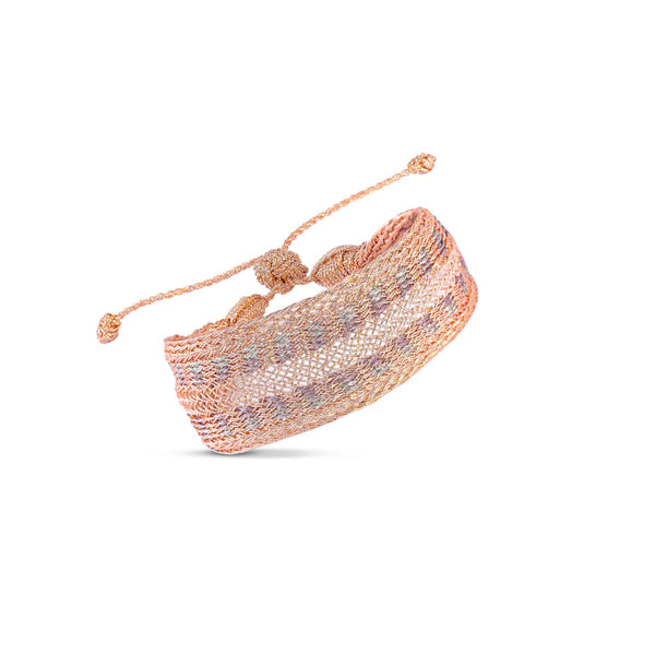 Bracelet MAXI Yula - Peach Pastel