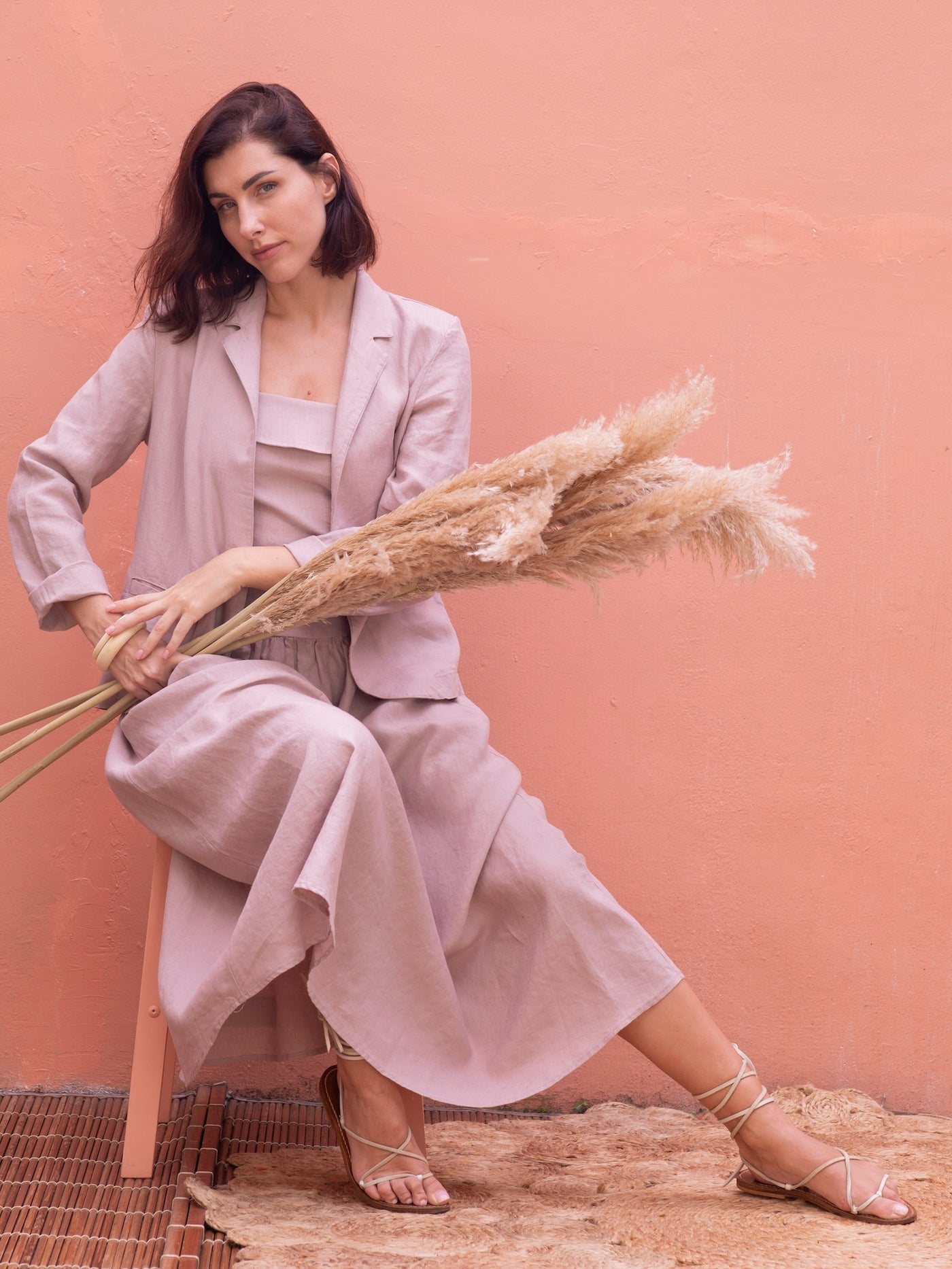 Suit Jacket - Ash Pink – EDITION LIMITEE Singapore