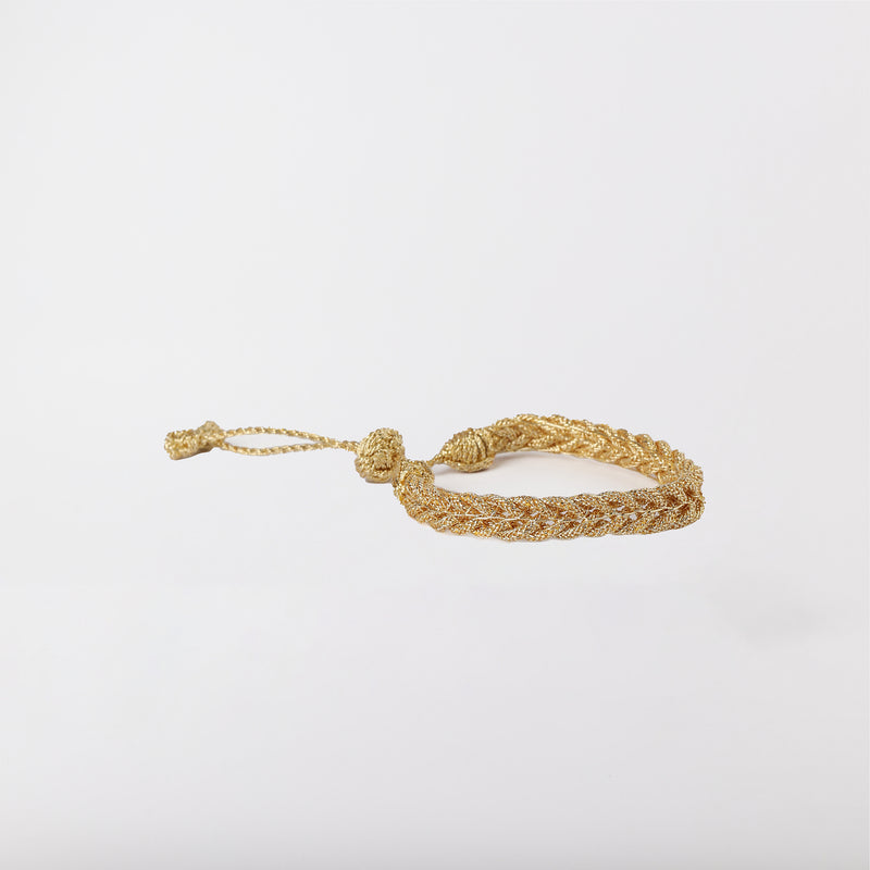 Bracelet Braided Gold