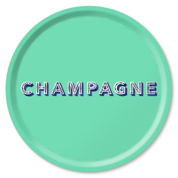 Tray - Champagne Green