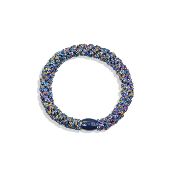 Hair Ties - Electric Blue Multiglitter