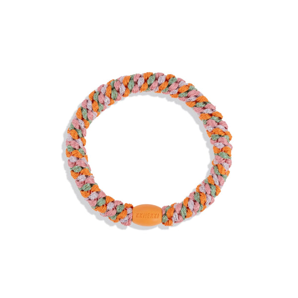 Hair Ties - MIX ORANGE PISTACIO GLITTER