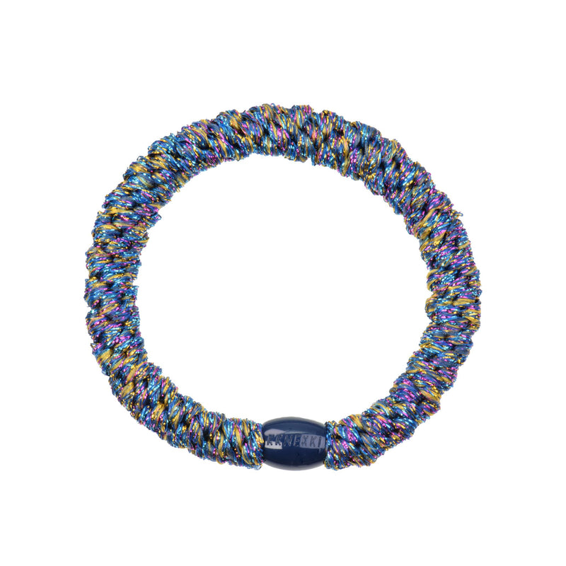 Hair Ties - Electric Blue Multiglitter