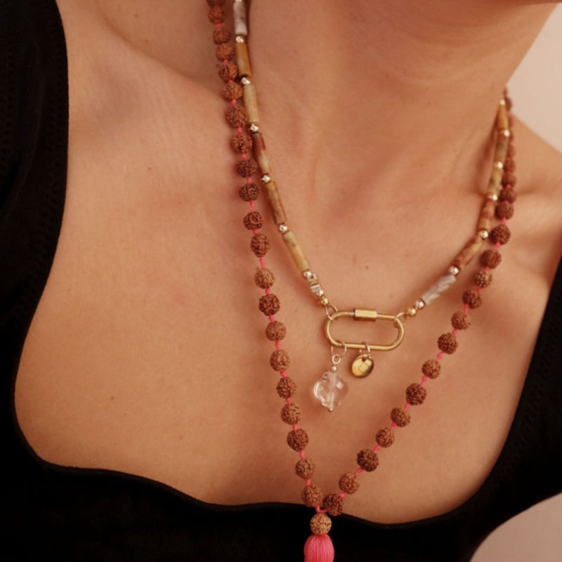 Necklace Brown Agate
