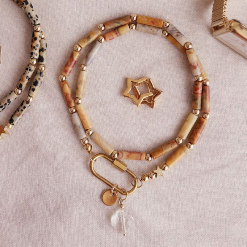 Necklace Brown Agate