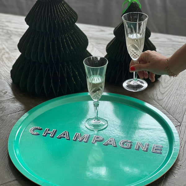 Tray - Champagne Green