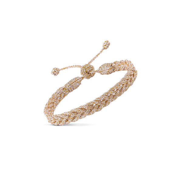 Braided Bracelet - Gold and Silver