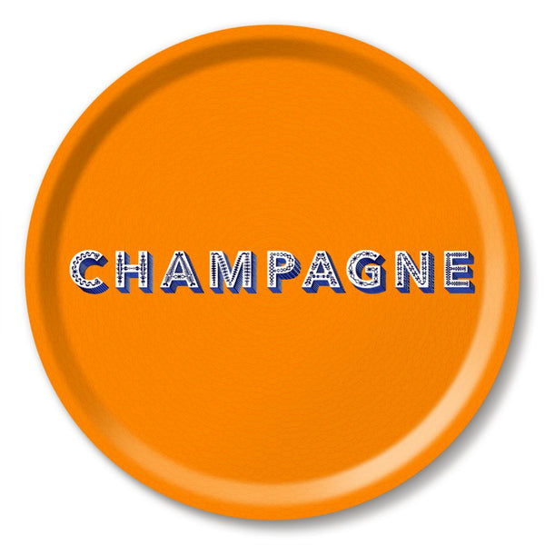 Tray - Champagne Orange