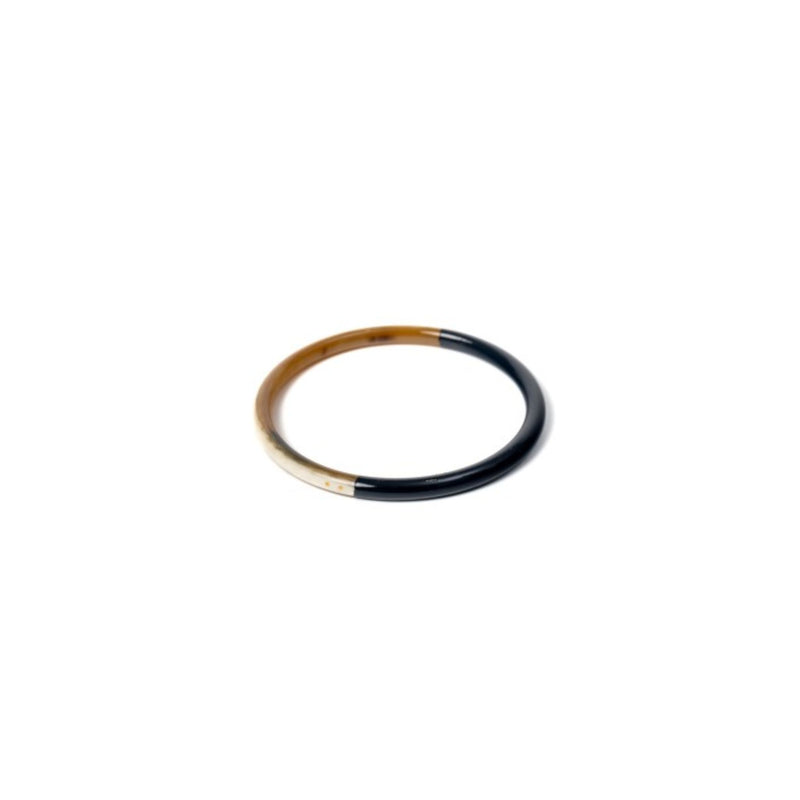 Horn Bangle - Navy