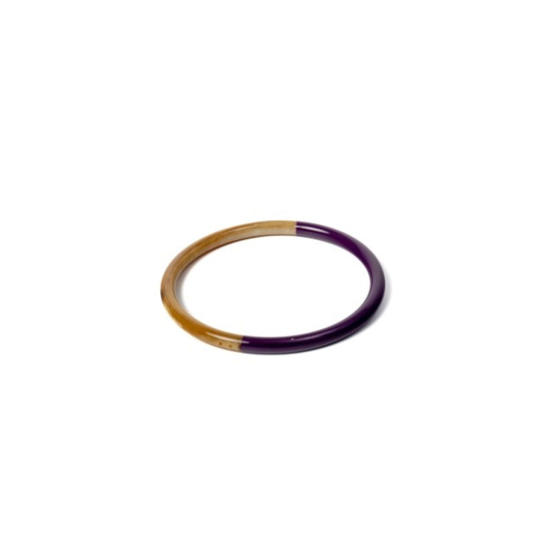 Horn Bangle - Purple