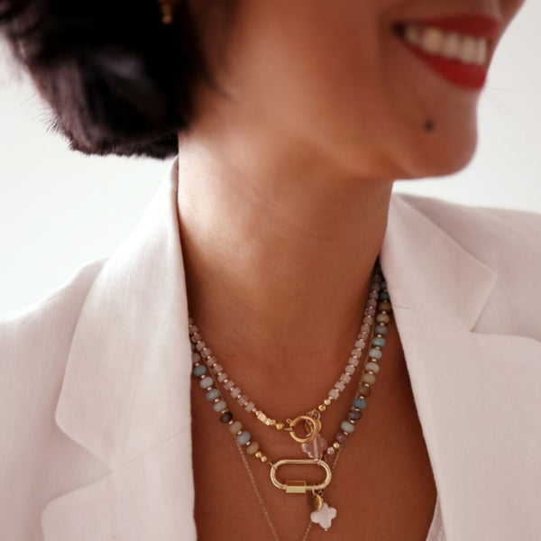 Necklace White Jade Xs