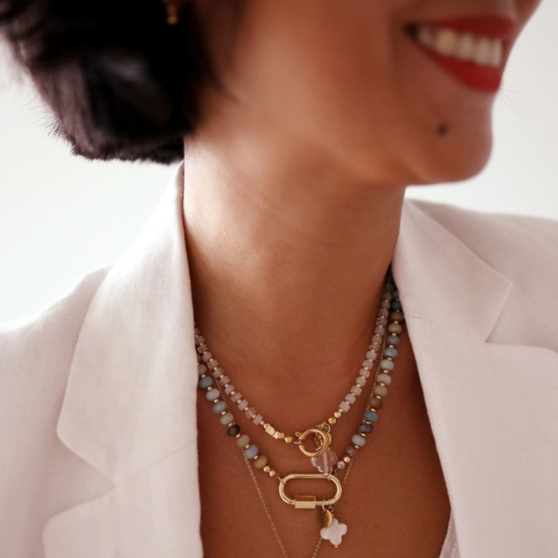 Necklace White Jade Xs