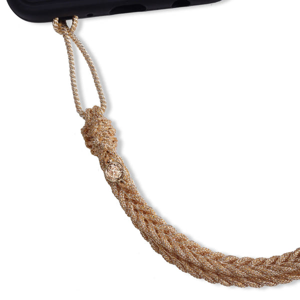 Braided Phone Strap - Gold