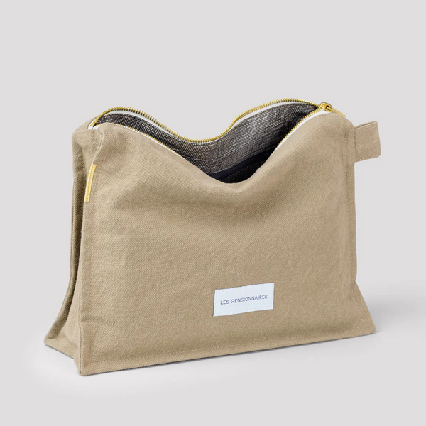 Toiletry Bag - Sand Beige