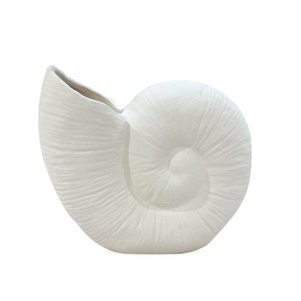 Textured Shell Vase