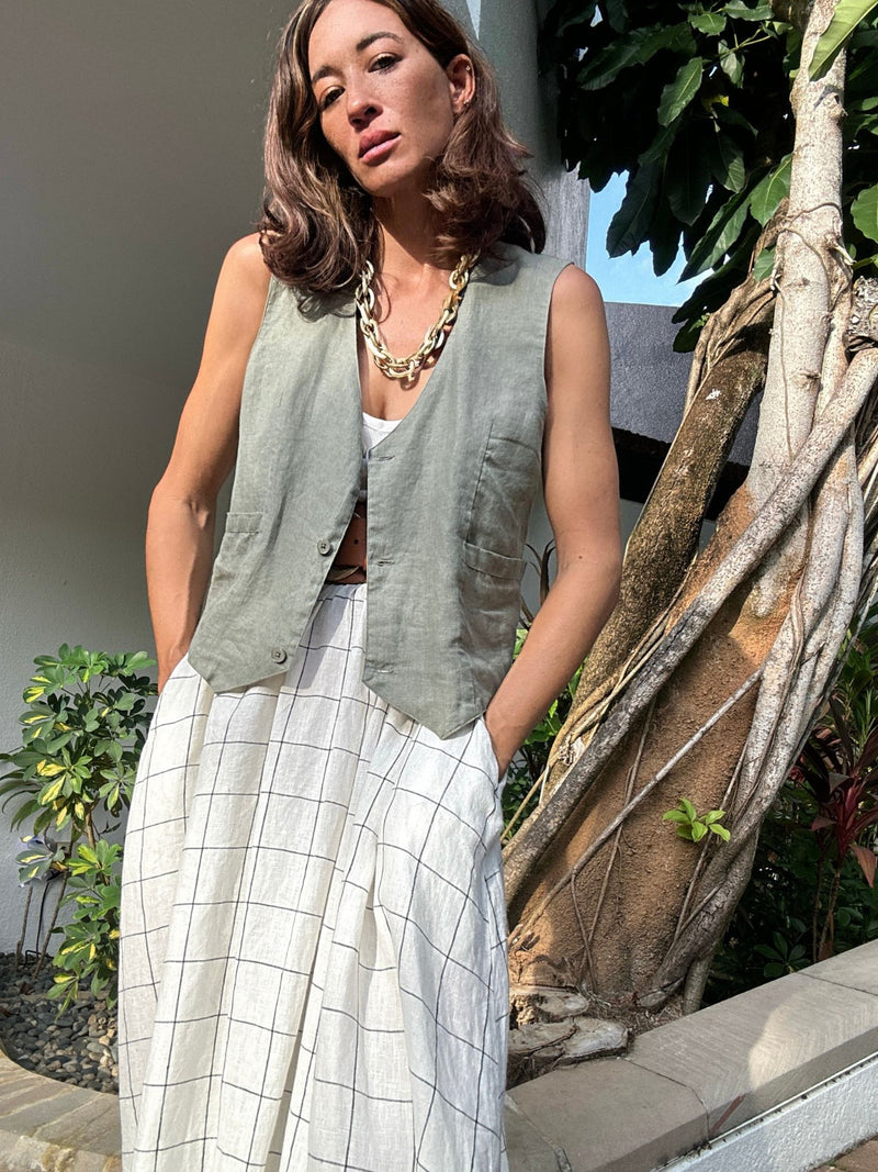 Vest Khaki – EDITION LIMITEE Singapore