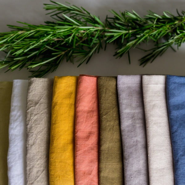 Linen Tablecloth - Olive