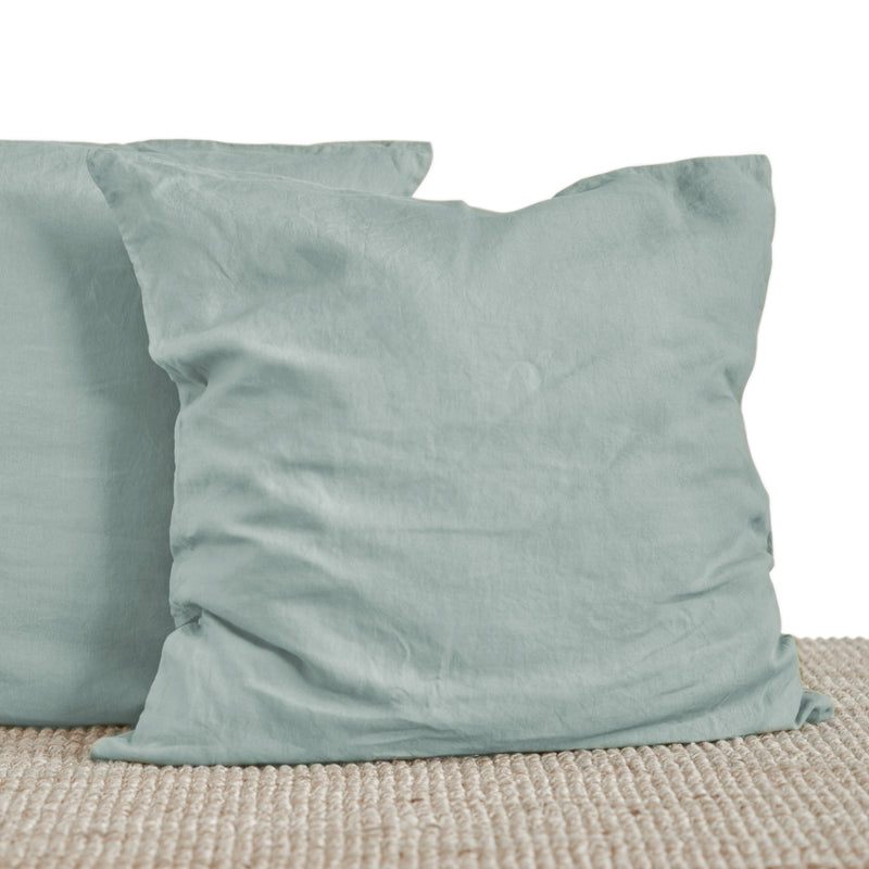 Pillowcases - green celadon